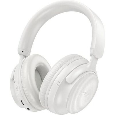 Hoco Weiße Over-Ear Bluetooth W53 Kopfhörer - Hochwertiger Klang Hoco Weiße Over-Ear Bluetooth W53 Kopfhörer - Hochwertiger Klang