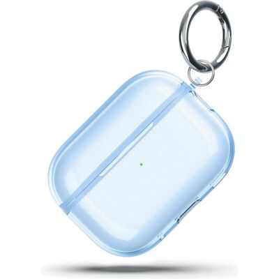 Screenguard Apple AirPods Pro 3 Jelly Case (Ladecase Hülle), Kopfhörertasche + Schutzhülle, Blau, Transparent, Silber Screenguard Apple AirPods Pro 3 Jelly Case (Ladecase Hülle), Kopfhörertasche + Schutzhülle, Blau, Transparent, Silber
