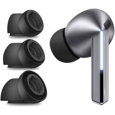 Tech-Protect Ear Tips für Samsung Galaxy Buds 3 Pro (Samsung Galaxy Buds3 Pro), Kopfhörer Ersatzteile, Schwarz Tech-Protect Ear Tips für Samsung Galaxy Buds 3 Pro (Samsung Galaxy Buds3 Pro), Kopfhörer Ersatzteile, Schwarz