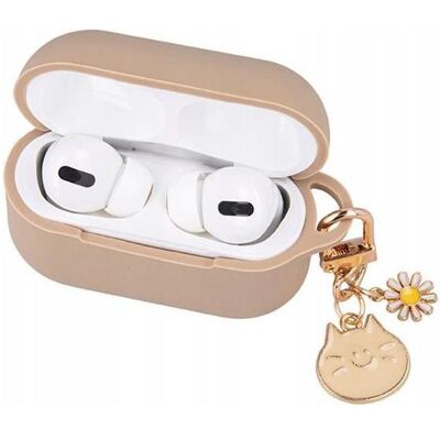 OEM Tasche für Airpods Pro 2 carmel mit Anhänger (Kopfhörer Tasche), Kopfhörertasche + Schutzhülle, Braun OEM Tasche für Airpods Pro 2 carmel mit Anhänger (Kopfhörer Tasche), Kopfhörertasche + Schutzhülle, Braun