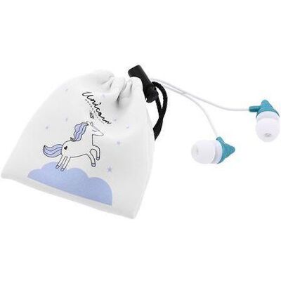 Tellur Magiq In-Ear Headset - Blau - Leicht, Einhorn-Design Tellur Magiq In-Ear Headset - Blau - Leicht, Einhorn-Design