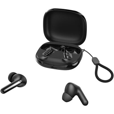 xO Bluetooth-Kopfhörer G53 TWS schwarz mit ANC + ENC und Ladestation (ANC, 6 h, Kabellos), Kopfhörer, Schwarz xO Bluetooth-Kopfhörer G53 TWS schwarz mit ANC + ENC und Ladestation (ANC, 6 h, Kabellos), Kopfhörer, Schwarz