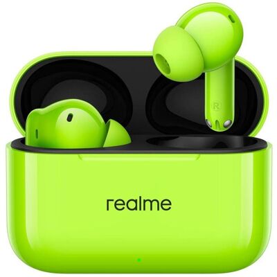 realme Wireless headphones Wireless earphones Buds T200 neon green (10 h, Kabellos), Kopfhörer, Grün realme Wireless headphones Wireless earphones Buds T200 neon green (10 h, Kabellos), Kopfhörer, Grün