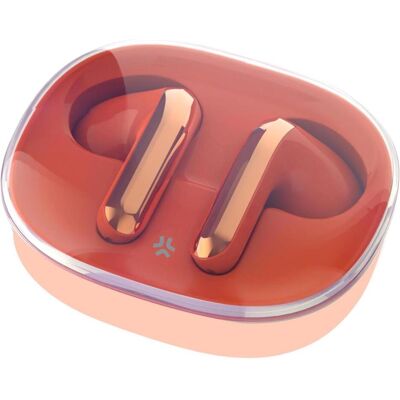 Celly True Wireless Earbuds Sommer (Keine Geräuschunterdrückung, Kabellos), Kopfhörer, Transparent, Orange Celly True Wireless Earbuds Sommer (Keine Geräuschunterdrückung, Kabellos), Kopfhörer, Transparent, Orange