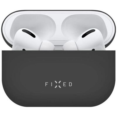 Fixed Silky für Apple Airpods Pro, schwarz (Kopfhörer Hülle), Kopfhörertasche + Schutzhülle, Schwarz Fixed Silky für Apple Airpods Pro, schwarz (Kopfhörer Hülle), Kopfhörertasche + Schutzhülle, Schwarz