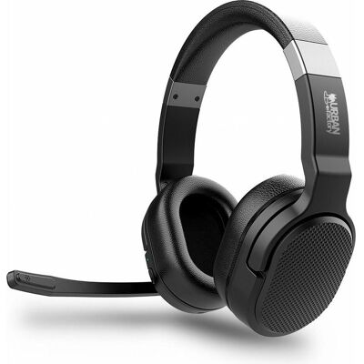 Urban Factory Circum Bluetooth Headset With Enc (Kabellos), Gaming Headset, Schwarz Urban Factory Circum Bluetooth Headset With Enc (Kabellos), Gaming Headset, Schwarz