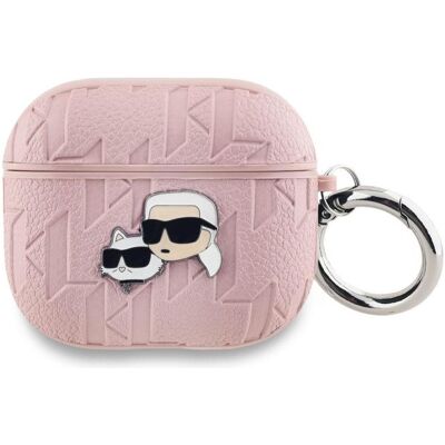 Karl Lagerfeld KLA3PGKCPP AirPods 3 pink Monogramm Karl & Choupette Karl Lagerfeld KLA3PGKCPP AirPods 3 pink Monogramm Karl & Choupette