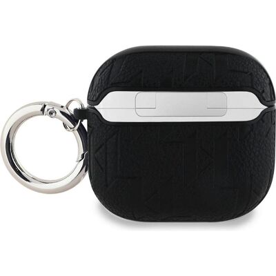 Karl Lagerfeld Monogram Karl & Choupette Head Case für Airpods 4 Schwarz Karl Lagerfeld Monogram Karl & Choupette Head Case für Airpods 4 Schwarz