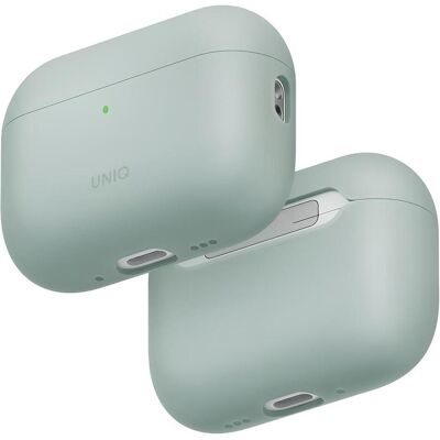 Uniq Case Lino for AirPods Pro 3 gen Silicone green (Kopfhörer Hülle), Kopfhörertasche + Schutzhülle, Grün Uniq Case Lino for AirPods Pro 3 gen Silicone green (Kopfhörer Hülle), Kopfhörertasche + Schutzhülle, Grün