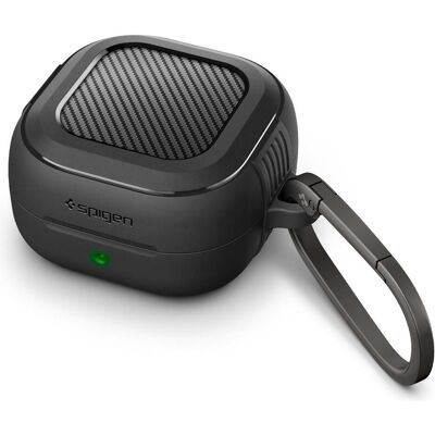Spigen Rugged Armor Galaxy Buds 4 / Buds 4 Pro (Ladecase Hülle), Kopfhörertasche + Schutzhülle, Schwarz Spigen Rugged Armor Galaxy Buds 4 / Buds 4 Pro (Ladecase Hülle), Kopfhörertasche + Schutzhülle, Schwarz