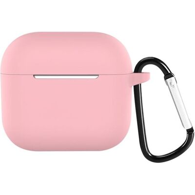 Devia Silicone Suit Case růžová / Pouzdro / Apple AirPods 3 / Silikonové (Kopfhörer Hülle), Kopfhörertasche + Schutzhülle, Rosa, Pink Devia Silicone Suit Case růžová / Pouzdro / Apple AirPods 3 / Silikonové (Kopfhörer Hülle), Kopfhörertasche + Schutzhülle, Rosa, Pink