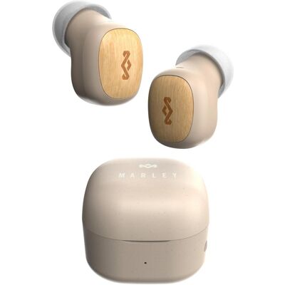 House of Marley Smile Jamaica TWS Earbuds (Keine Geräuschunterdrückung, 24 h, Kabellos), Kopfhörer, Beige House of Marley Smile Jamaica TWS Earbuds (Keine Geräuschunterdrückung, 24 h, Kabellos), Kopfhörer, Beige