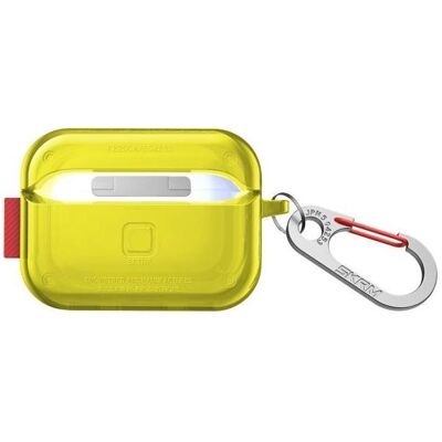 Skinarma case Saido AirPods Pro 2 neon yellow (Kopfhörer Hülle), Kopfhörertasche + Schutzhülle, Gelb Skinarma case Saido AirPods Pro 2 neon yellow (Kopfhörer Hülle), Kopfhörertasche + Schutzhülle, Gelb