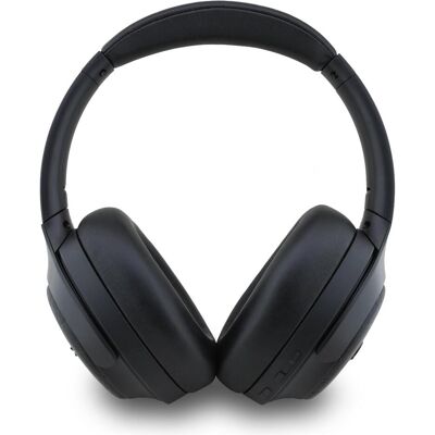 Lacoste Monogramme ANC Bluetooth On-Ear Headphones Black (ANC, 42 h, Kabellos), Kopfhörer, Schwarz Lacoste Monogramme ANC Bluetooth On-Ear Headphones Black (ANC, 42 h, Kabellos), Kopfhörer, Schwarz