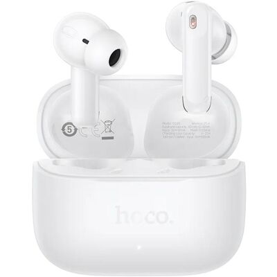 Hoco Wireless headphones Wireless earphones TWS EQ30 white (7 h, Kabellos), Kopfhörer, Weiss Hoco Wireless headphones Wireless earphones TWS EQ30 white (7 h, Kabellos), Kopfhörer, Weiss
