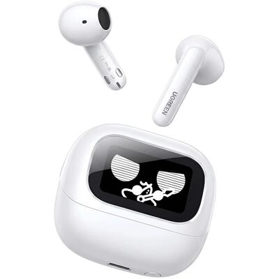 Ugreen Słuchawki Bezprzewodowe słuchawki douszne TWS WS216 LightBuds Magic (białe) (Kabellos), Kopfhörer, Weiss Ugreen Słuchawki Bezprzewodowe słuchawki douszne TWS WS216 LightBuds Magic (białe) (Kabellos), Kopfhörer, Weiss