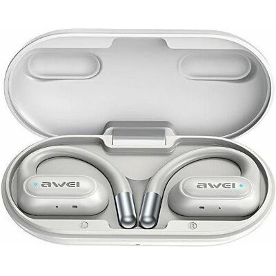 Awei T93 Weiße Bluetooth-Kopfhörer mit Ladestation Awei T93 Weiße Bluetooth-Kopfhörer mit Ladestation