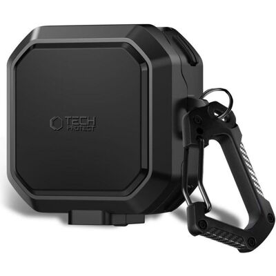 Tech-Protect Carbonox MagSafe Case for Samsung Galaxy Buds 4 / 4 Pro - Black (Kopfhörer Hülle), Kopfhörertasche + Schutzhülle, Schwarz Tech-Protect Carbonox MagSafe Case for Samsung Galaxy Buds 4 / 4 Pro - Black (Kopfhörer Hülle), Kopfhörertasche + Schutzhülle, Schwarz