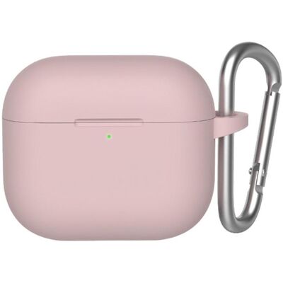 BlueO - Liquid Silicone Protect Case - for AirPods 3 - Sand Pink (Kopfhörer Hülle), Kopfhörertasche + Schutzhülle, Pink BlueO - Liquid Silicone Protect Case - for AirPods 3 - Sand Pink (Kopfhörer Hülle), Kopfhörertasche + Schutzhülle, Pink