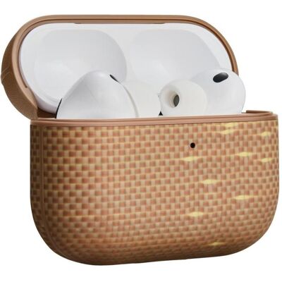 Pitaka Case Aramid Fiber for AirPods Pro 3 golden glin (Kopfhörer Hülle), Kopfhörertasche + Schutzhülle, Gold Pitaka Case Aramid Fiber for AirPods Pro 3 golden glin (Kopfhörer Hülle), Kopfhörertasche + Schutzhülle, Gold