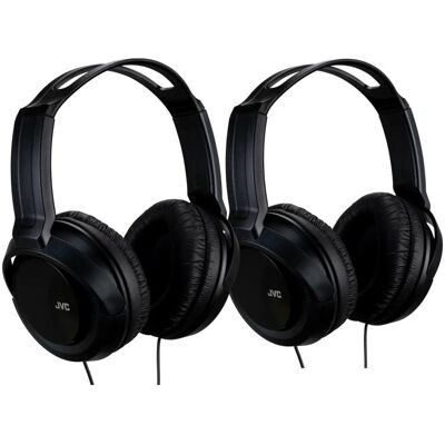 JVC HA-RX330-E Duopack (Keine Geräuschunterdrückung, Kabelgebunden), Kopfhörer, Schwarz JVC HA-RX330-E Duopack (Keine Geräuschunterdrückung, Kabelgebunden), Kopfhörer, Schwarz