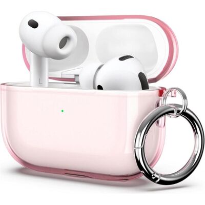 Screenguard Apple AirPods Pro 3 Jelly Case (Ladecase Hülle), Kopfhörertasche + Schutzhülle, Rosa, Silber Screenguard Apple AirPods Pro 3 Jelly Case (Ladecase Hülle), Kopfhörertasche + Schutzhülle, Rosa, Silber