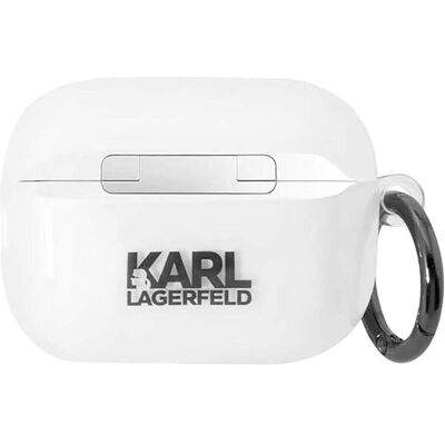 Karl Lagerfeld Airpods Pro 2 Logo NFT Choupette TPU Hülle - Kopfhörer Tasche Karl Lagerfeld Airpods Pro 2 Logo NFT Choupette TPU Hülle - Kopfhörer Tasche