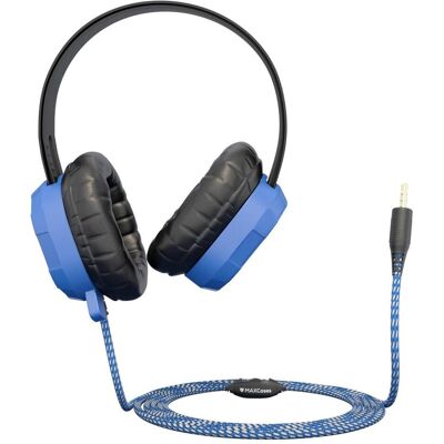 MaxCases Extreme (Kabelgebunden), Kopfhörer, Blau, Schwarz MaxCases Extreme (Kabelgebunden), Kopfhörer, Blau, Schwarz