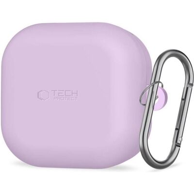 Tech-Protect SILIKONHaken SAMSUNG GALAXY BUDS 4 / 4 PRO LAVENDEL (Kopfhörer Hülle), Kopfhörertasche + Schutzhülle, Violett Tech-Protect SILIKONHaken SAMSUNG GALAXY BUDS 4 / 4 PRO LAVENDEL (Kopfhörer Hülle), Kopfhörertasche + Schutzhülle, Violett