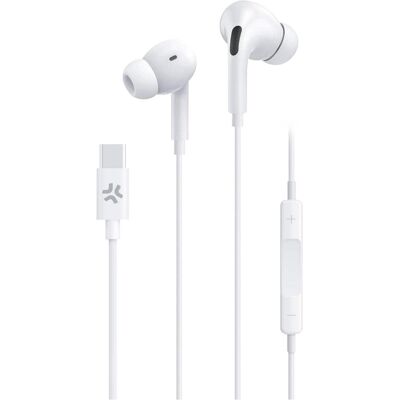 Celly Procompact2 USB-C Inear Kopfhörer (Keine Geräuschunterdrückung, Kabelgebunden), Kopfhörer, Weiss Celly Procompact2 USB-C Inear Kopfhörer (Keine Geräuschunterdrückung, Kabelgebunden), Kopfhörer, Weiss