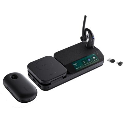 Yealink BH 71 (Kabellos, USB-C, Microsoft Teams), Office Headset, Schwarz Yealink BH 71 (Kabellos, USB-C, Microsoft Teams), Office Headset, Schwarz
