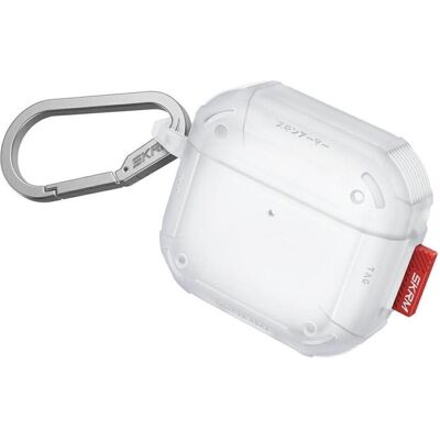 Skinarma Case Mecha CE for AirPods 4 frost (Kopfhörer Hülle), Kopfhörertasche + Schutzhülle, Weiss Skinarma Case Mecha CE for AirPods 4 frost (Kopfhörer Hülle), Kopfhörertasche + Schutzhülle, Weiss