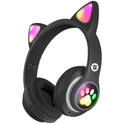 Defender słuchawki Bluetooth Freemotion B585 Led czarny/black (63586) (21 h, Kabellos), Kopfhörer, Schwarz Defender słuchawki Bluetooth Freemotion B585 Led czarny/black (63586) (21 h, Kabellos), Kopfhörer, Schwarz