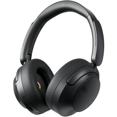 QCY H3S Kabelloser On-Ear-Kopfhörer mit LDAC und ANC-Geräuschunterdrückung – Schwarz (ANC, 58 h, Kabelgebunden, Kabellos), Kopfhörer, Schwarz QCY H3S Kabelloser On-Ear-Kopfhörer mit LDAC und ANC-Geräuschunterdrückung – Schwarz (ANC, 58 h, Kabelgebunden, Kabellos), Kopfhörer, Schwarz