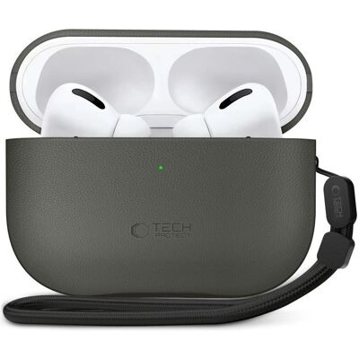Tech-Protect Naturalfit Apple Airpods Pro 3 Olivgrün (Kopfhörer Hülle), Kopfhörertasche + Schutzhülle, Grün Tech-Protect Naturalfit Apple Airpods Pro 3 Olivgrün (Kopfhörer Hülle), Kopfhörertasche + Schutzhülle, Grün