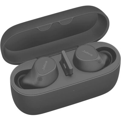 Jabra Evolve2 Buds (Kabellos, USB-A, Cisco, Microsoft Teams, Zoom), Office Headset, Schwarz Jabra Evolve2 Buds (Kabellos, USB-A, Cisco, Microsoft Teams, Zoom), Office Headset, Schwarz