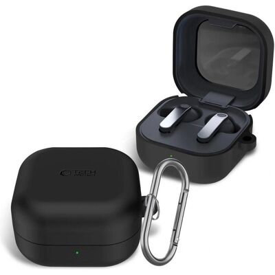 Tech-Protect Silikon-Haken Für Samsung Galaxy Buds 4 / 4 Pro (Ladecase Hülle), Kopfhörertasche + Schutzhülle, Schwarz Tech-Protect Silikon-Haken Für Samsung Galaxy Buds 4 / 4 Pro (Ladecase Hülle), Kopfhörertasche + Schutzhülle, Schwarz
