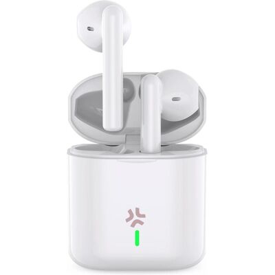 Celly Pulsesound Weiße True Wireless Bluetooth Kopfhörer - Kopfhörer Celly Pulsesound Weiße True Wireless Bluetooth Kopfhörer - Kopfhörer