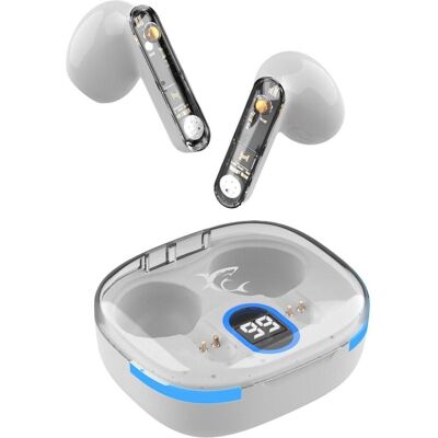 White Shark GEB-TWS37 HyperBeat White (2 h, Kabellos), Kopfhörer, Weiss White Shark GEB-TWS37 HyperBeat White (2 h, Kabellos), Kopfhörer, Weiss