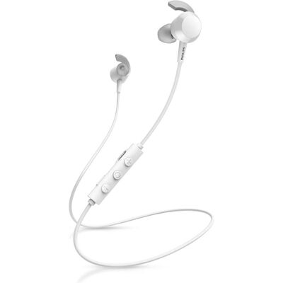Philips TAE4205WT/00 (Keine Geräuschunterdrückung, 6 h, Kabellos), Kopfhörer, Weiss Philips TAE4205WT/00 (Keine Geräuschunterdrückung, 6 h, Kabellos), Kopfhörer, Weiss