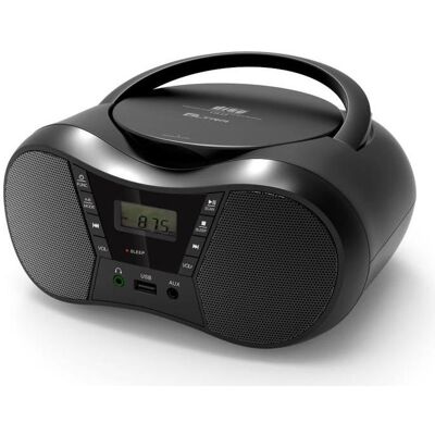 ELTA Radio-Player CD LILA2 USB/BT Schwarz (FM, Bluetooth), Radio, Schwarz ELTA Radio-Player CD LILA2 USB/BT Schwarz (FM, Bluetooth), Radio, Schwarz