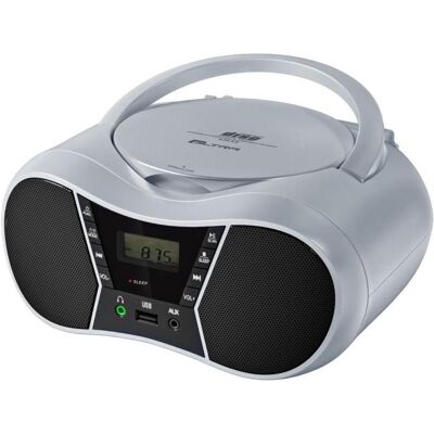 ELTA Radio-Player CD LILA2 USB/BT Silber (FM, Bluetooth), Radio, Silber ELTA Radio-Player CD LILA2 USB/BT Silber (FM, Bluetooth), Radio, Silber
