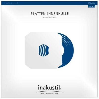 Inakustik Innersleeves (Platten), CD- & Schallplatten Aufbewahrung, Weiss Inakustik Innersleeves (Platten), CD- & Schallplatten Aufbewahrung, Weiss