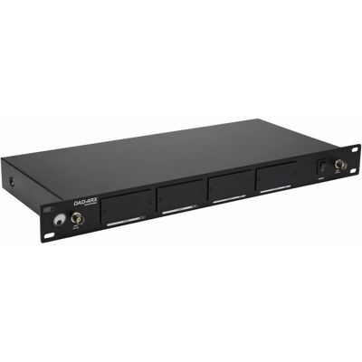 Omnitronic DAD-4RX 4-Kanal-Empfängergehäuse für MOM/DAD Module, Mikrofon Zubehör Omnitronic DAD-4RX 4-Kanal-Empfängergehäuse für MOM/DAD Module, Mikrofon Zubehör