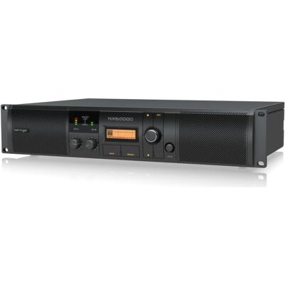 Behringer NX6000D (Endstufe), Stereoverstärker, Schwarz Behringer NX6000D (Endstufe), Stereoverstärker, Schwarz
