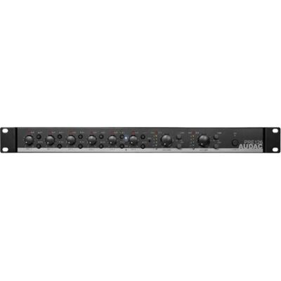 Audac PRE126 Zwei Zonen – 6-Kanal-Stereo-Vorverstärker, Stereoverstärker Audac PRE126 Zwei Zonen – 6-Kanal-Stereo-Vorverstärker, Stereoverstärker