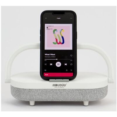 Neo Speaker Bluetooth 10w Lampada Bianc Duduu Mood Bianco X Pc/Smartphone, Bluetooth Lautsprecher, Weiss Neo Speaker Bluetooth 10w Lampada Bianc Duduu Mood Bianco X Pc/Smartphone, Bluetooth Lautsprecher, Weiss