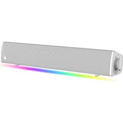 Creative SB GS3 w/RGB White (24 W, Stereo), Soundbar, Weiss Creative SB GS3 w/RGB White (24 W, Stereo), Soundbar, Weiss