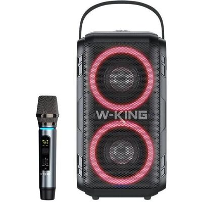 W-king T9 (6 h), Bluetooth Lautsprecher, Schwarz W-king T9 (6 h), Bluetooth Lautsprecher, Schwarz