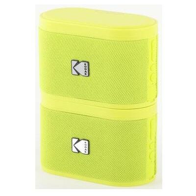 Kodak SoundBrix Wireless Stack Speaker (Yellin's Yellow), 2PCS, Bluetooth Lautsprecher, Gelb Kodak SoundBrix Wireless Stack Speaker (Yellin's Yellow), 2PCS, Bluetooth Lautsprecher, Gelb